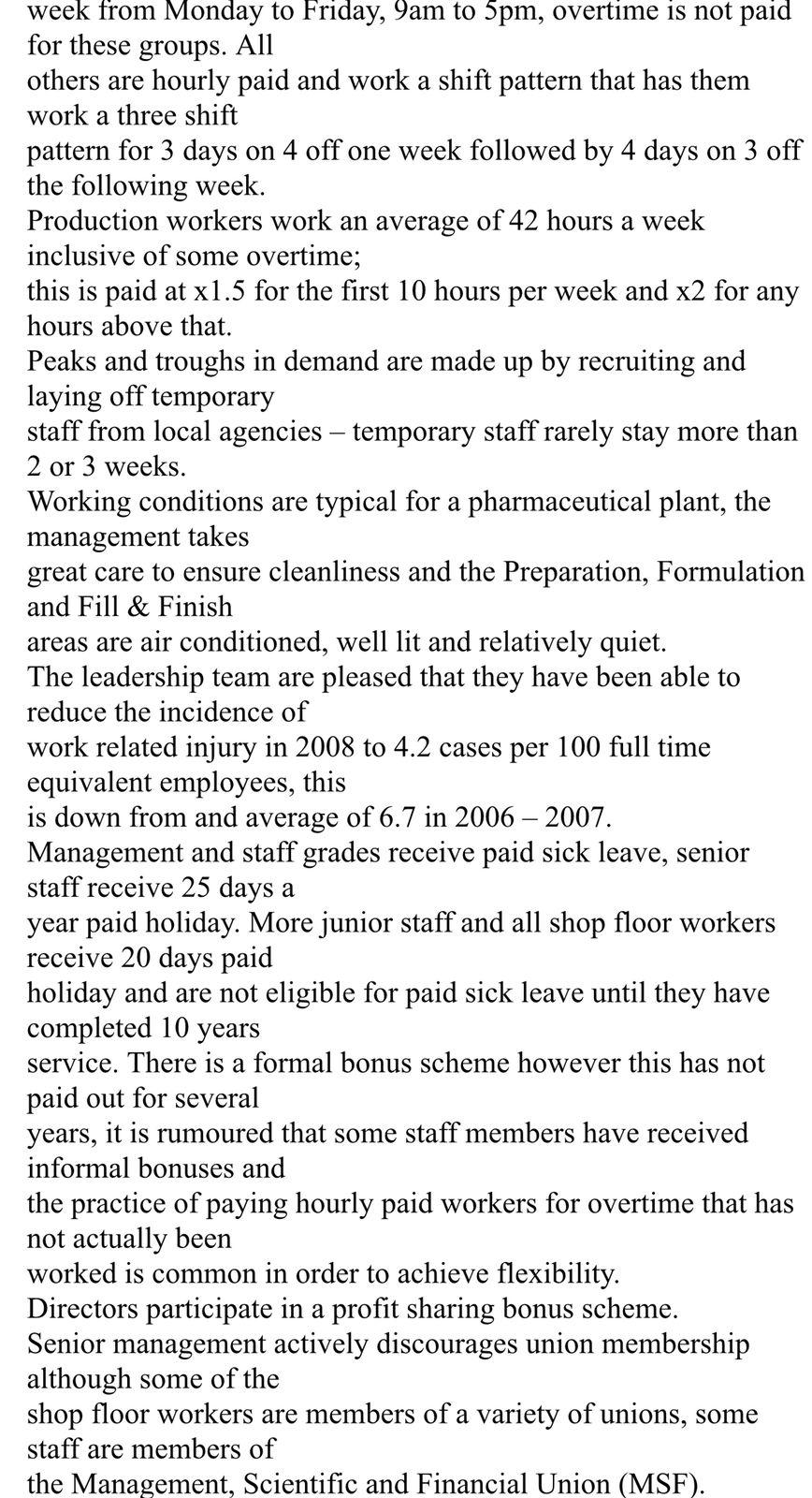 . business is trying to achieve and what they are