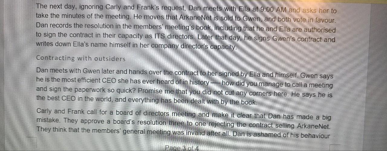 BACKGROUND FACTS Internet Technology Solutions