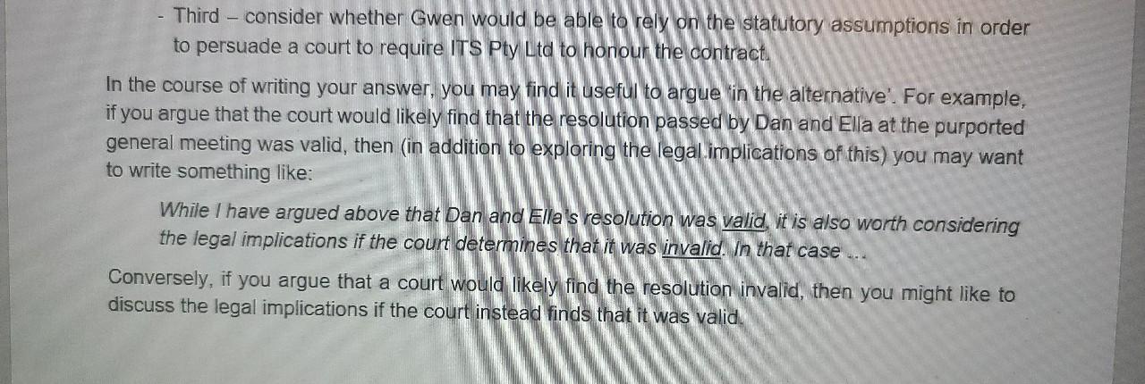 BACKGROUND FACTS Internet Technology Solutions