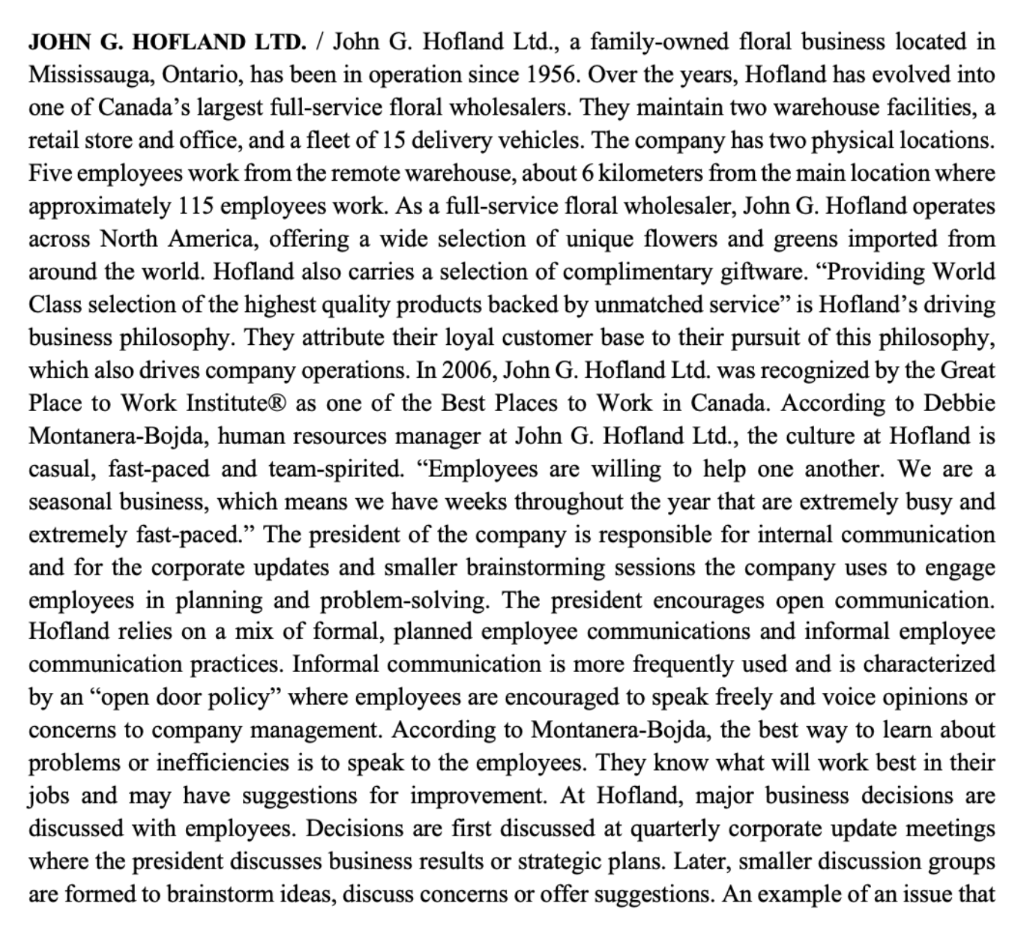 Answer the following questions based on the case: