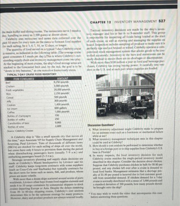 c. Question 3: Think about all the costs that