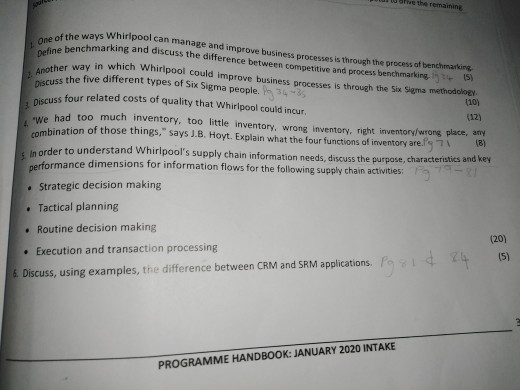 Please help with question 5 SOJECT 2: