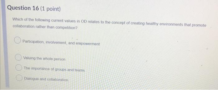 Question 13 (1 point) Which process of learning
