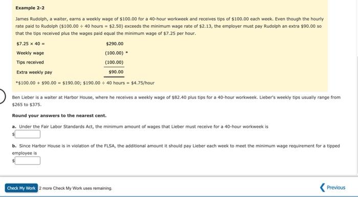 Under certain conditions, wages lower than the