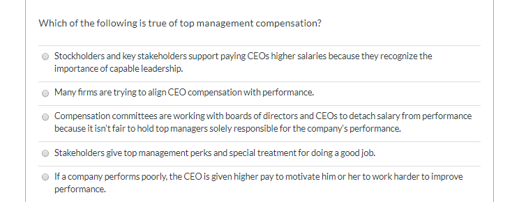 In businesses, include the president and other