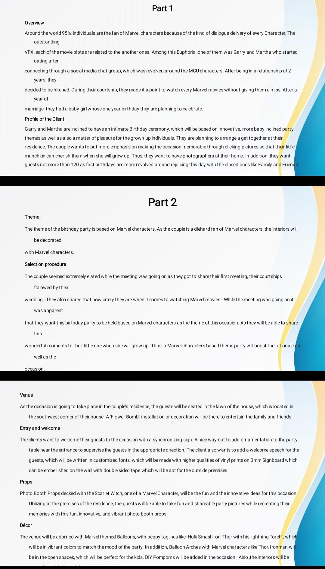 Please make 3 slides of PowerPoint presentation