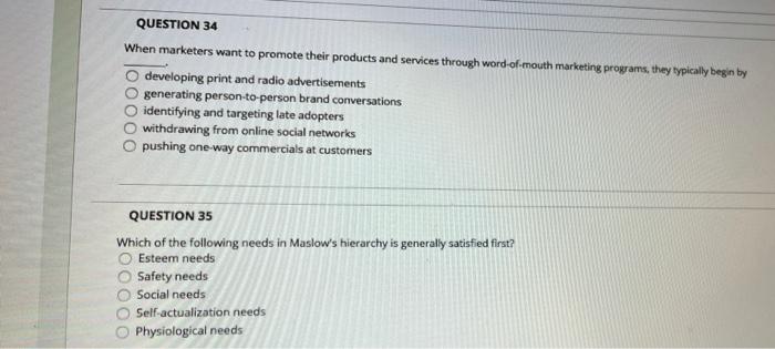 QUESTION 38 A company can differentiate itself