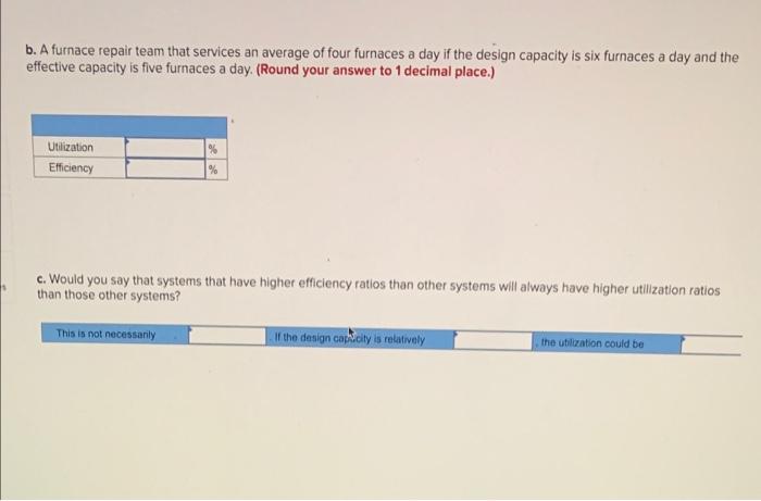 Problem 5-1 (Static) Determine the utilization