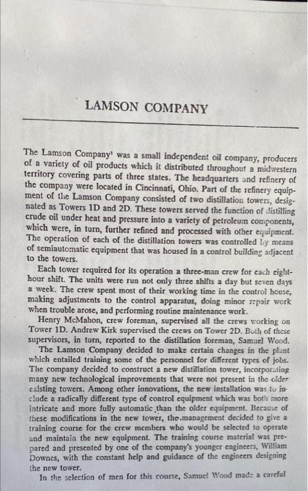 DEtermine and clearly define the major problems