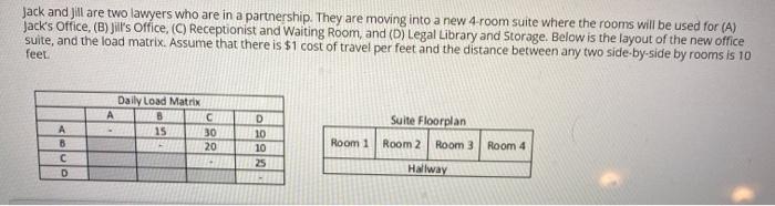 Jack and Jill are two lawyers who are in a