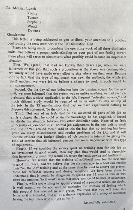 DEtermine and clearly define the major problems