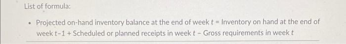 5/6 Jason wants to develop the inventory record