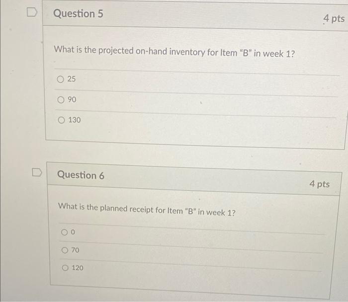 5/6 Jason wants to develop the inventory record