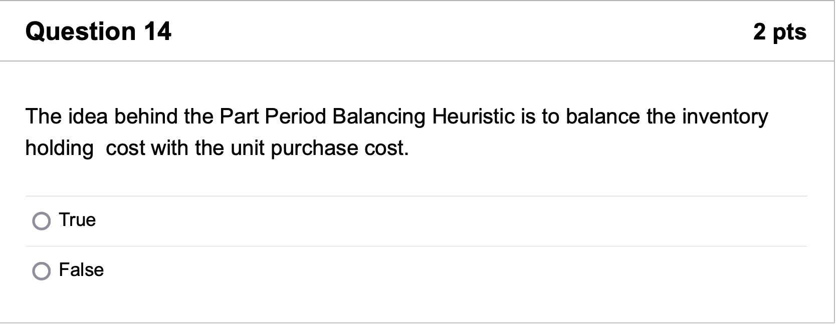Question 13 2 pts The trend regression