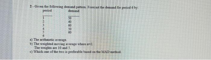 ANSWER ALL QUESTIONS ! 2- Given the following