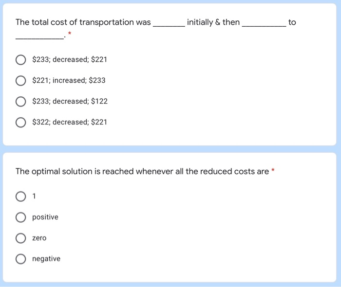 Transportation Problem: Algorithm Wooden Bakery