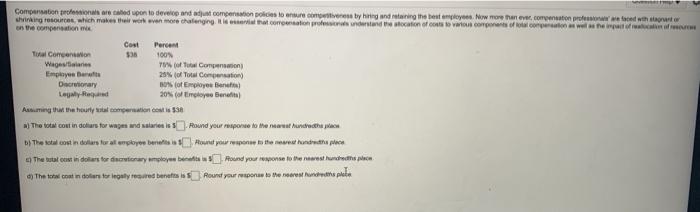 Comparations are tied upon to develop and adjust