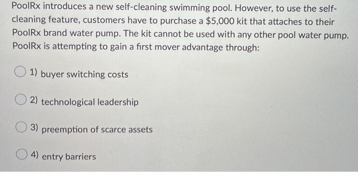 PoolRx introduces a new self-cleaning swimming