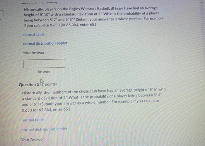 What is the probability of a z=0.5 ? (Answer as a