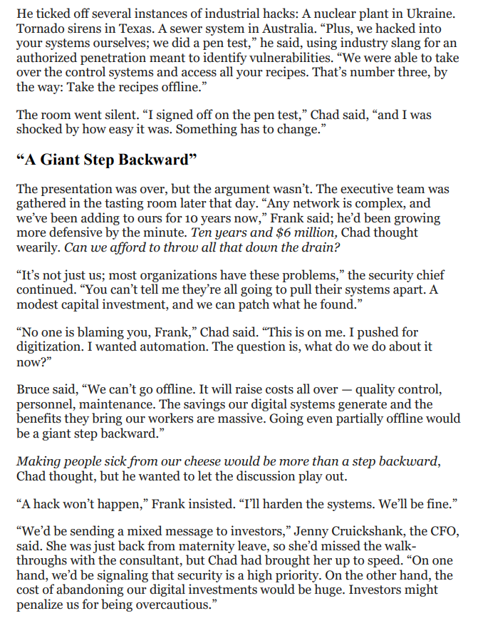 Question QUESTION: Explain the decision Chad (the