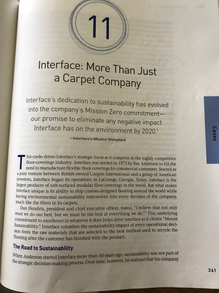 The Interface case study is located on page 361