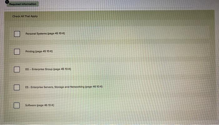 Required Information Module 2 - Client Assignment