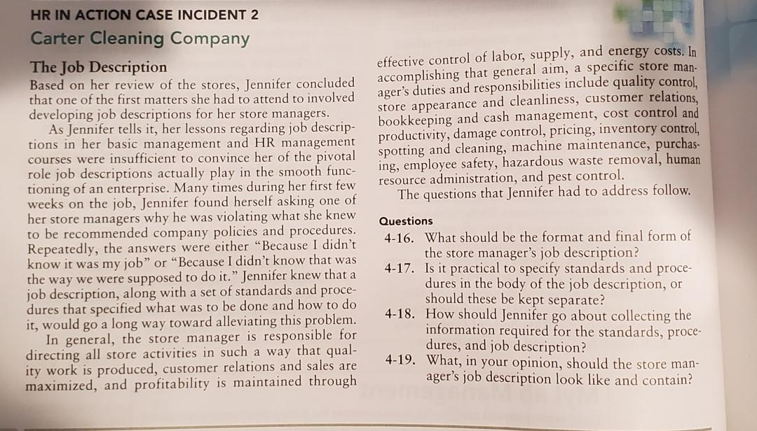 Case Questions: Discuss the problems/issues at