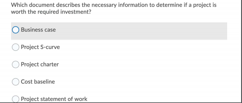 Question 1 Question 2 Cost of quality does NOT