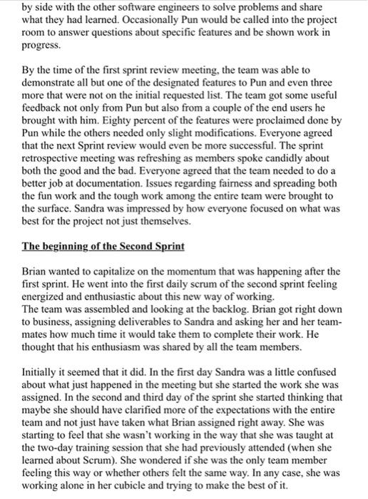 Case Employees Sandra: Software