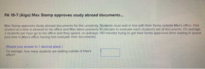 PA 16-7 (Algo) Max Stamp approves study abroad