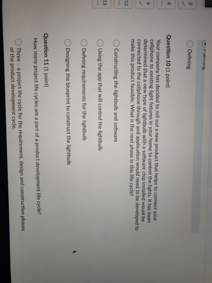ans - 10 & 11 ro5 3 Defining 6 Question 10 (1