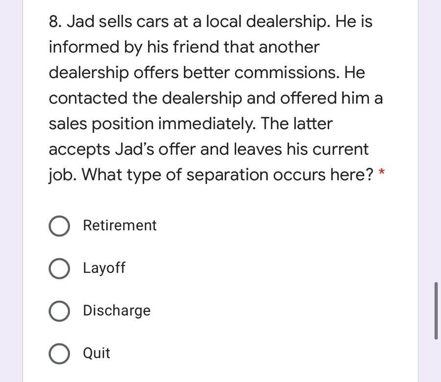 7. Sara has recruited Jane to her daycare center