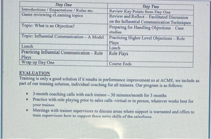 TRAINING AND DEVELOPMENT ( continue) URGENT