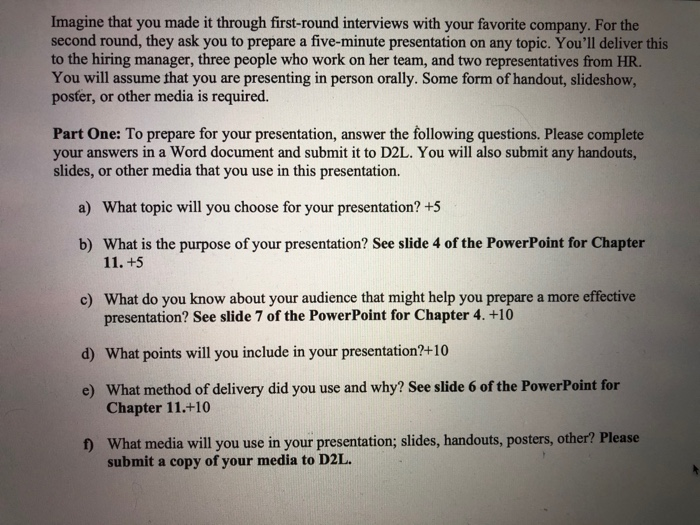 Imagine that you made it through first-round