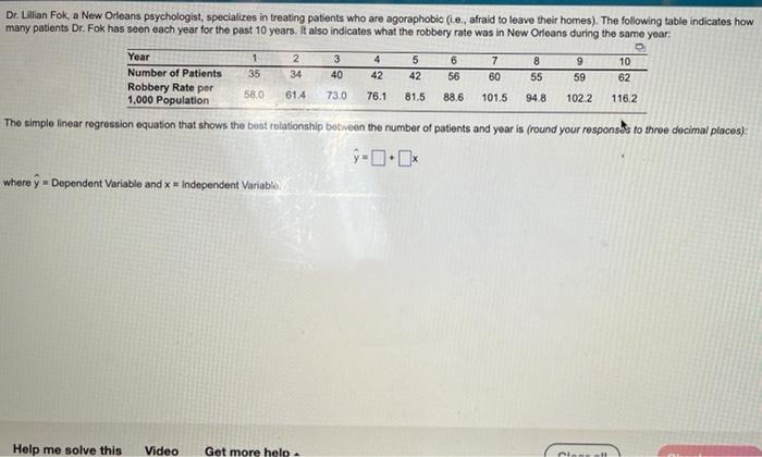 Please answer this and calculate the intercept 1