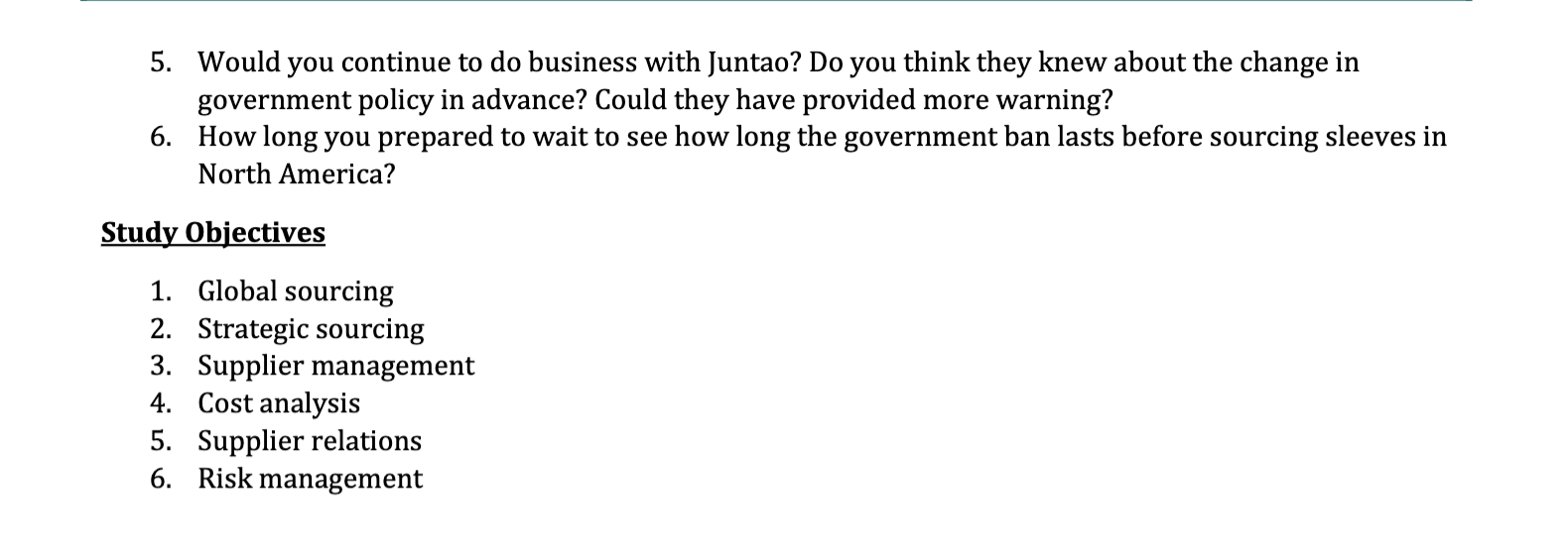 Chapter 9 - Delivery Case 9-2: Russel Wisselink