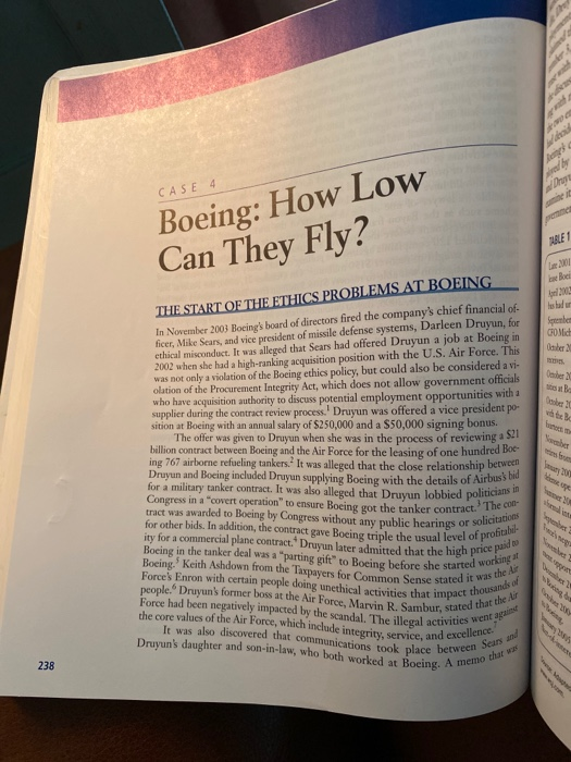 questions at end please hy CASE 4 Boeing: How Low