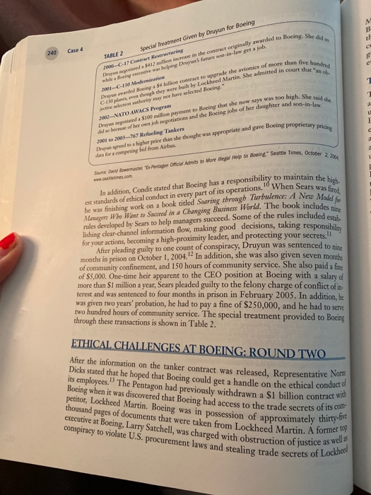 questions at end please hy CASE 4 Boeing: How Low