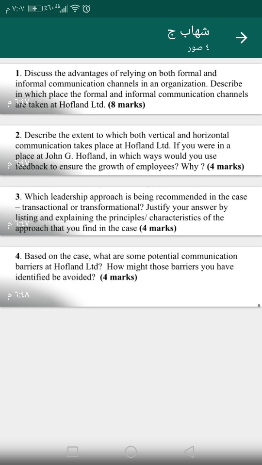 CASE Small Business Communication Practices JOHN