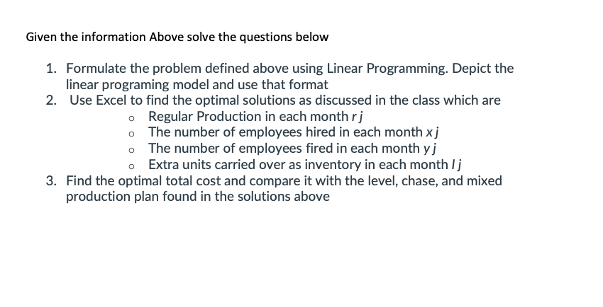 Parta.) BEEFEATER FORECAST SALES IN WORKERS