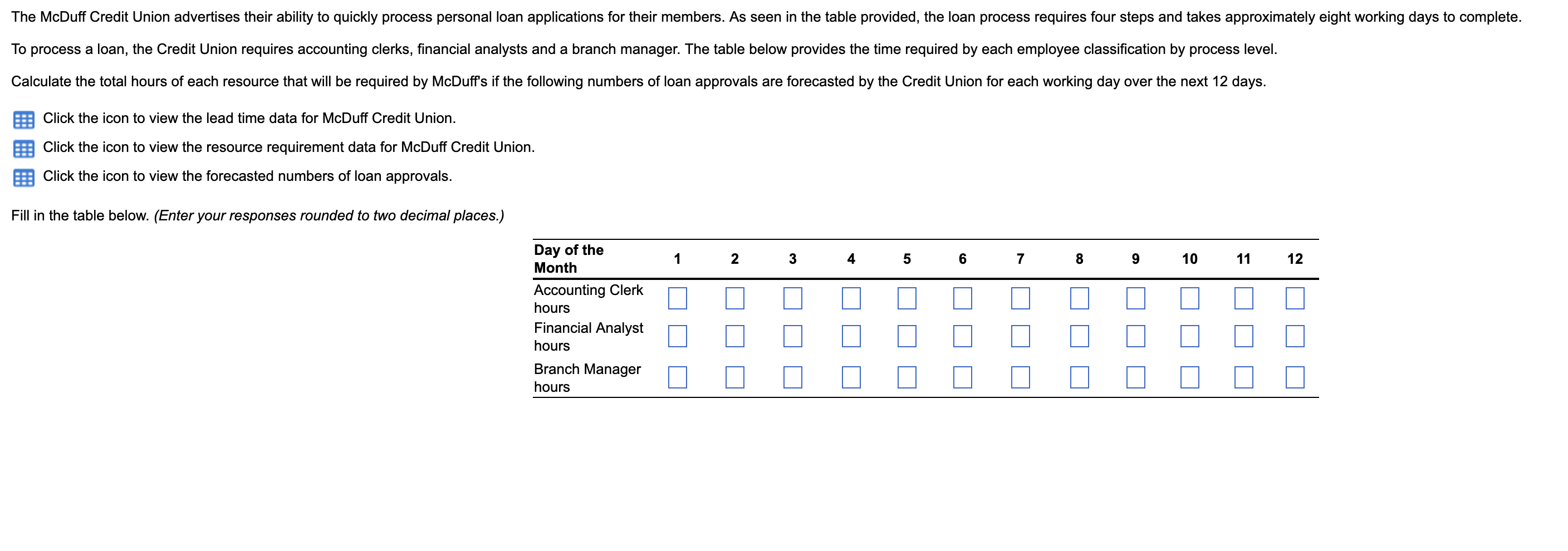 The McDuff Credit Union advertises their ability