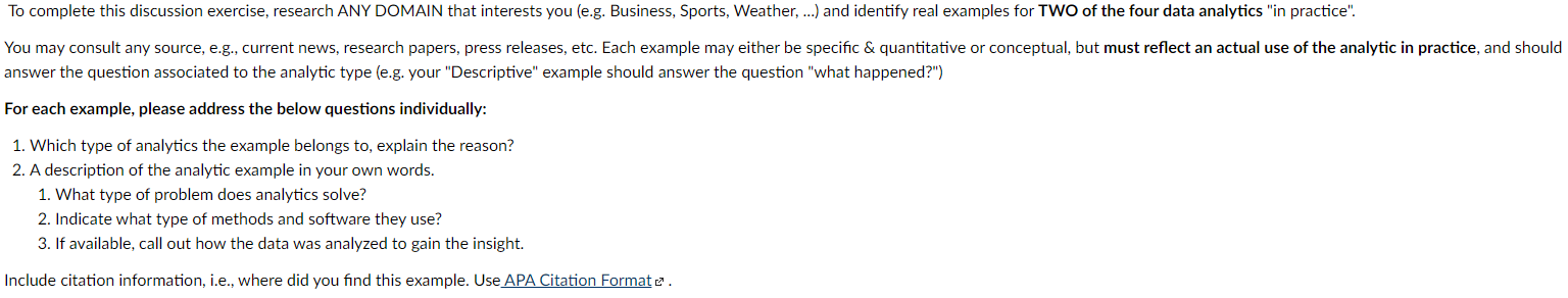 answer the question associated to the analytic