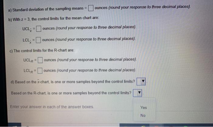 Refer to Table S61. Factors for Computing Control