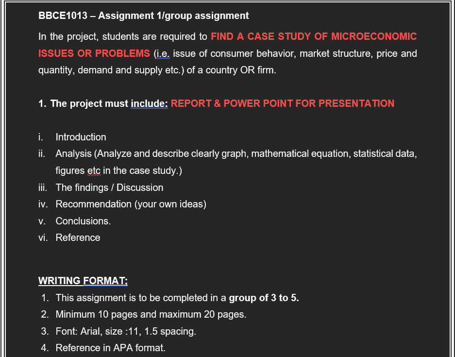 BBCE1013 - Assignment 1/group assignment In the
