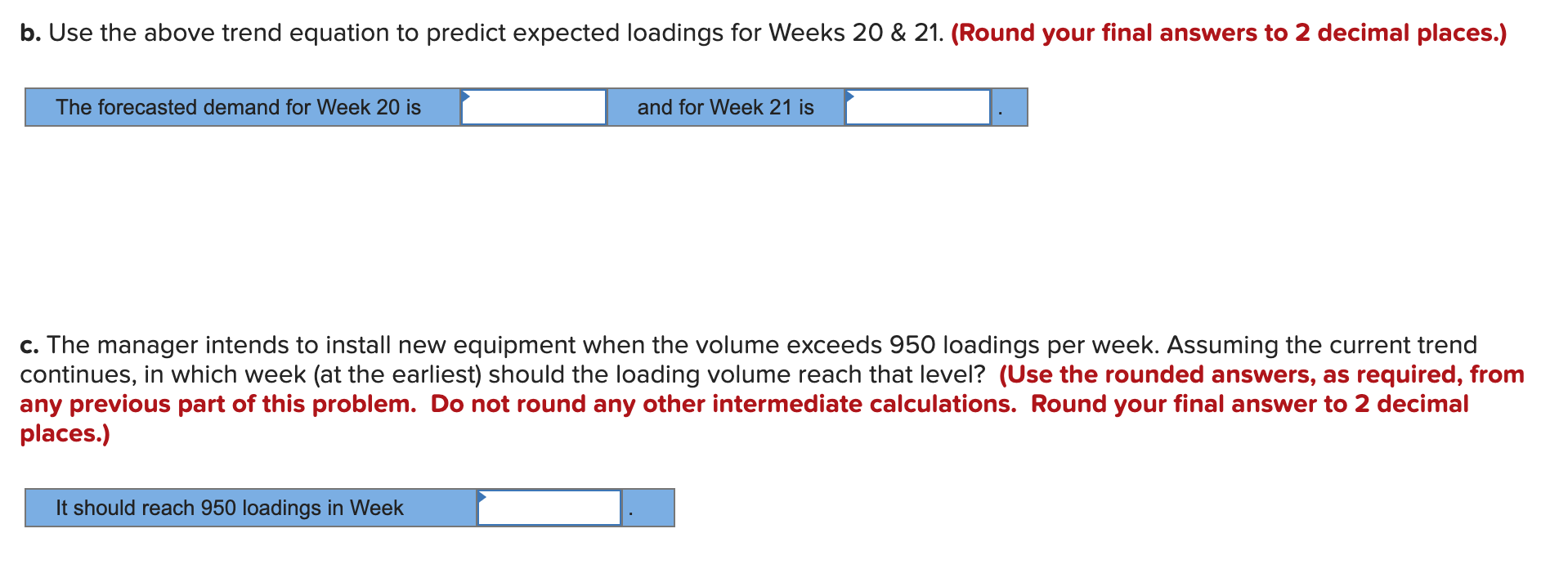 Please show how this can be calculated in detail