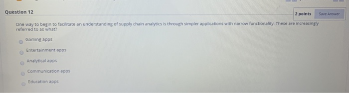 Question 11 2 points Big data can help