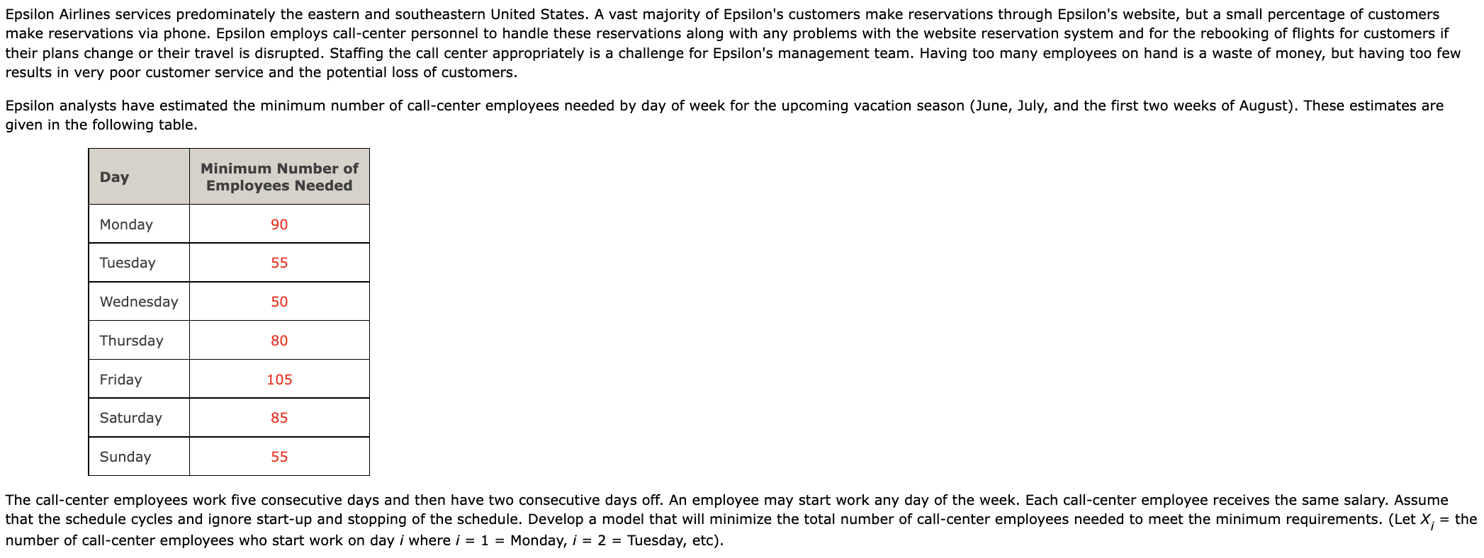 Epsilon Airlines services predominately the