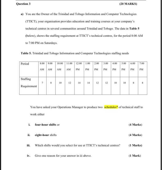 Please show full working and solutions a) You are