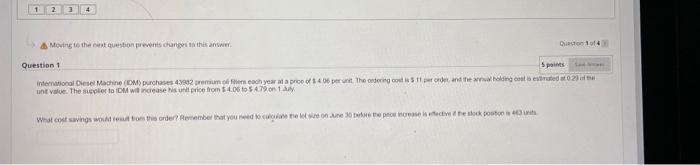 International Diesel Machine (IDM) purchases