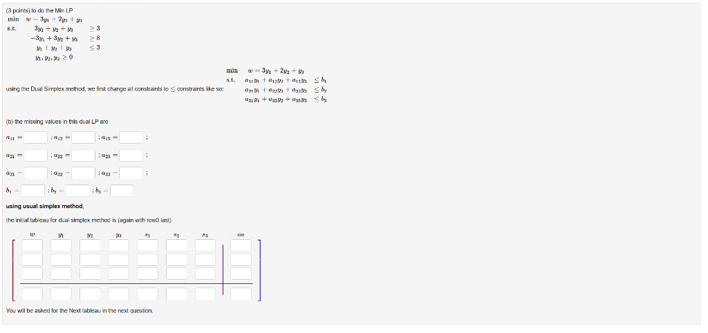 3 points to be the Min LP min - 31+ 2 S.C. 3y + 3